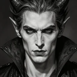 demonic immortal vampire lord face portrait, intricate artwork by josan gonzalez, artgerm, edmund leighton, kilian eng, alphonse mucha, very coherent artwork, cinematic, psychedelic, vibrant, octane render, unreal engine, 8 k, high contrast, black ink outline