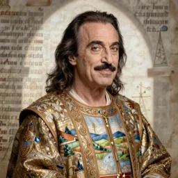 medieval manuscript art of danny devito