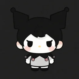 dark grainy chibi wallpaper
