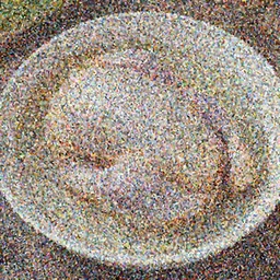 Raw chicken soup
