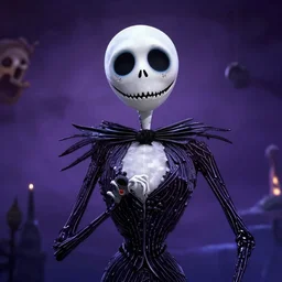nightmare before christmas movie still frame by yuko shimizu by murakami by tim burton