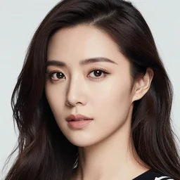 headshot of beautiful female , image by jim lee