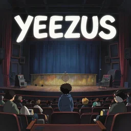yeezus tour in a studio ghibli netflix anime