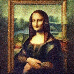 The Mona Lisa as a beautiful black Girl