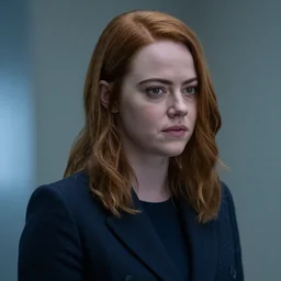 emma stone as a precog in minority report