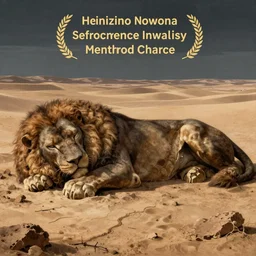 a renaissance painting of a sleeping giant in a desiccated desert