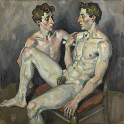 an artwork by lucian freud