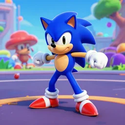 sonic doing fortnite dances