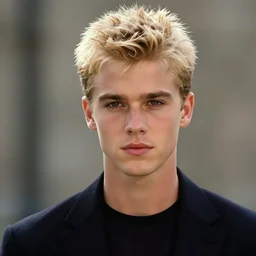 epic beautiful young james bond performance in 1 9 8 5 spikey hair blonde cute hd portrait leica zeiss trending