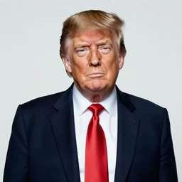 portrait photography of a fruitpunk donald trump entity by annie leibowitz