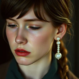 beautiful wes anderson color palette movie 3 5 mm film still, only one head single portrait team fortress 2 scout the girl with the pearl earring full of emotion sorrowful heartbroken weeping and crying tears and mascara running down her cheeks as the team fortress 2 scout team fortress 2 scout team fortress 2 scout scout team fortress 2 scout, absurdly beautiful, elegant, photographic ultrafine hyperrealistic detailed face wes