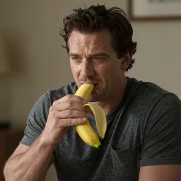henry cavill puking a banana