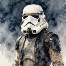 a realistic star wars watercolor fantasy concept art of a drug dealer that looks like chris d'elia in a sleazy futuristic bar of coruscant, hq, 4 k