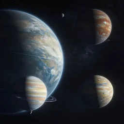 new starfield game screenshots of planets, game leaks, artstation