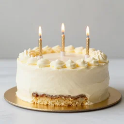 kebab cake with candles, hd, food photography from instagram