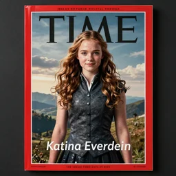 Katniss Everdeen on the cover of Time Magazine