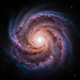 An epic digital art of the core of the universe in the style of Afshar Petros, trending on ArtStation