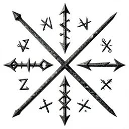 Runes, digital art