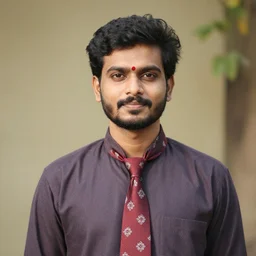onion man with indian necktie