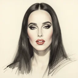 liza minnelli drawn by artgerm