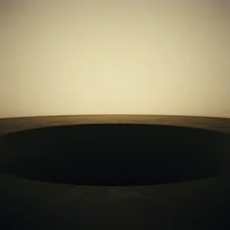 noisy color photograph of a retrofuturist liminal space, dark pit, minimalist, cinematic, soft vintage glow