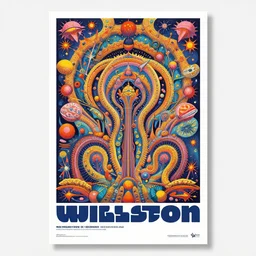 A psychedelic poster by Wes Wilson