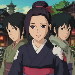 a film still portrait of ariana grande with a the akatsuki kimono from the naruto anime, finely detailed features, closeup at the faces, perfect art, at an ancient city, gapmoe yandere grimdark, trending on pixiv fanbox, painted by greg rutkowski makoto shinkai takashi takeuchi studio ghibli, akihiko yoshida