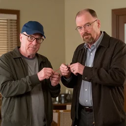 walter white and jesse pinkman fixing good