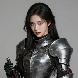 the portrait of neutral evil fallen female knight vagabond as absurdly beautiful, conniving, elegant, sophisticated, woman, an ultrafine hyperdetailed illustration by kim jung gi, irakli nadar, intricate linework, bright colors, octopath traveler, final fantasy, unreal engine 5 highly rendered, global illumination, radiant light, detailed and intricate environment
