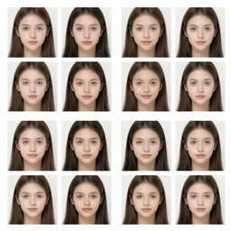 grid of pictures with two columns, each showing 8 example images, as thumbnails, for a comparison between stable diffusion on the left and dall - e 2 on the right