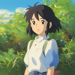 girl ; the most beautiful painting in the world ; by makoto shinkai