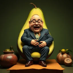 danny devito as an avocado chair