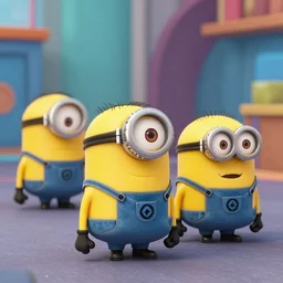 minions walking about in the backrooms