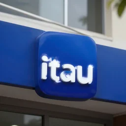 itau bank on fire