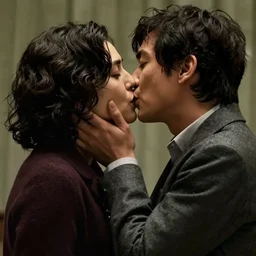 film still, two vampires kissing, directed by park chan - wook