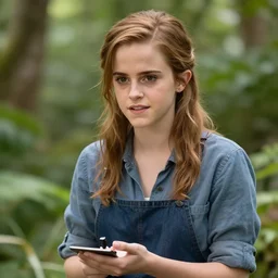emma watson as a zoo keeper, realistic, 8 k, extremely detailed, cgi, trending on artstation, hyper - realistic render, 4 k hd wallpaper, premium prints available, by greg rutkowski