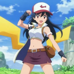bayonetta as a pokemon trainer, anime