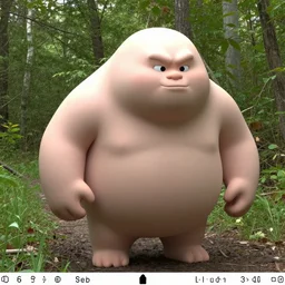 big chungus on a trail cam