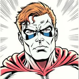 superhero, clear focus, sharp focus, smooth, comic style, art by jack kirby