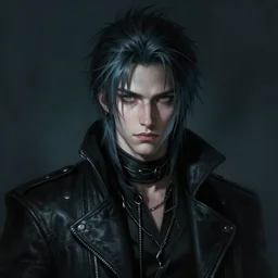 ryan hurst, final fantasy, darkwave, darksynth character portrait, sharp, digital matte painting, art by luis royo, greg rutkowski, wlop, dramatic lighting, trending on artstation