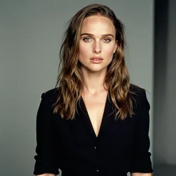 natalie portman by helmut newton