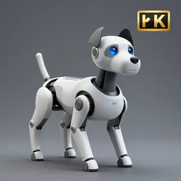 An Award Winning Photograph Of A Robotic Dog, 8k, Exquisite Details, Studio Lighting