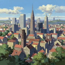 chernobyl pixiv scenery art, painted by Makoto Shinkai