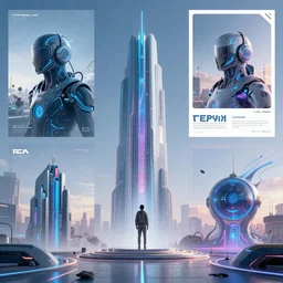 futuristic posters