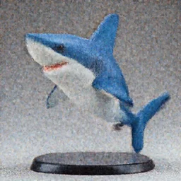 shark, an anime nendoroid of a shark, figurine, detailed product photo