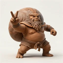 a clay ( snail ) humanoid! creature barbarian approaching, action pose, fantasy art painted by alessandro allori, james jean and rene magritte ( rpg reference sheet ), style of magic the gathering, high contrast!, vibrant colors, matte