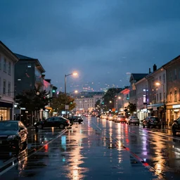 award winning photo rainy night in the city, reflections, double exposure, dream, by aivazovsky, distorted, glitch