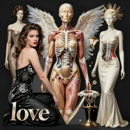 she had never imagined that curiosity was one of the many masks of love. ralph steadman art, fashion photography, pop art, artforum, juxtapoz art, metal magazine, nouveau realisme decollage, surreal object photography, haute couture, lowbrow pop surrealism, anatomical art aesthetic, alchemy