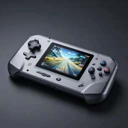 if apple designed a game console, product photo, high octane, 4 k