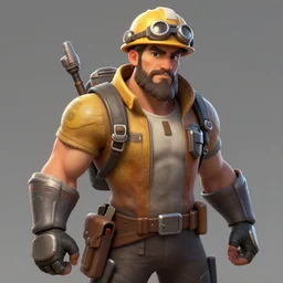 beautiful character portrait team fortress 2 engineer, detailed character art by ismail inceoglu, trending on artstation